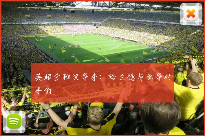 英超金靴奖争夺：哈兰德与竞争对手们